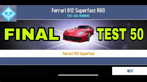 Asphalt R D Test Lab Ferrari Superfast Final Ultimate Al