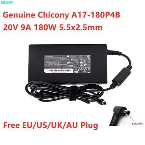 Genuine Chicony A17 180P4B 180W 20V 9A A180A051P Power Supply AC