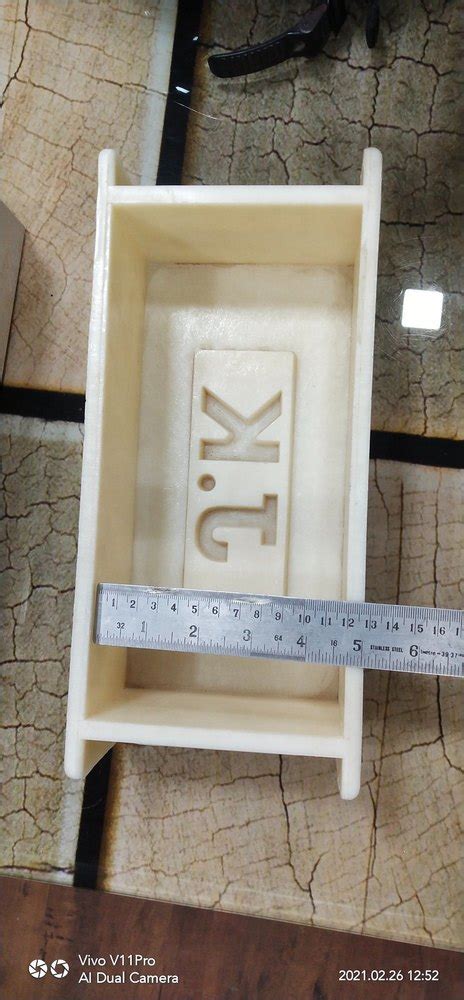 Pvc Rectangular Brick Mold Size 9x4x3 Thickness 12mm At Rs 450piece In Sahibabad