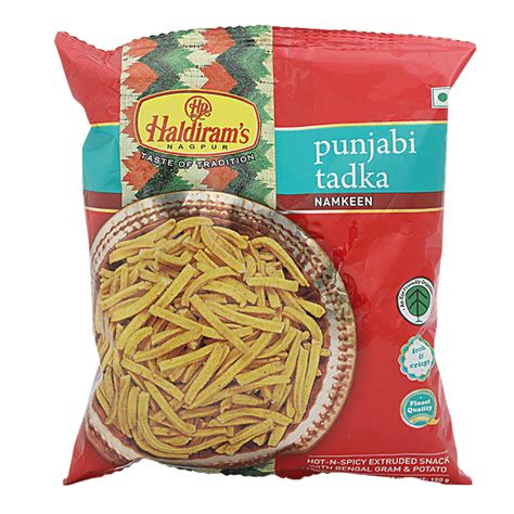 Buy Haldirams Namkeen Punjabi Tadka Gm Pouch Online At Best Price