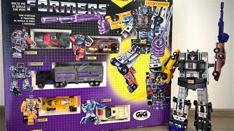 Transformers G1 Pentacar GIG Menasor YouTube