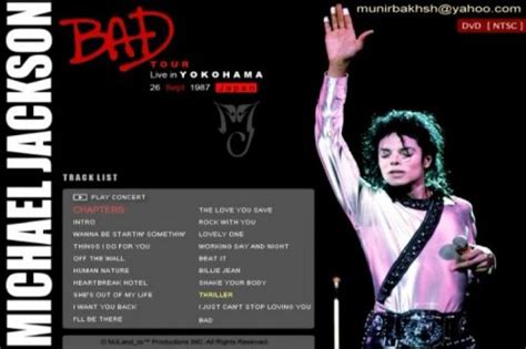 MJ BAD TOUR Live In YOKOHAMA 26 Sept 1987 JAPAN Michael Jackson