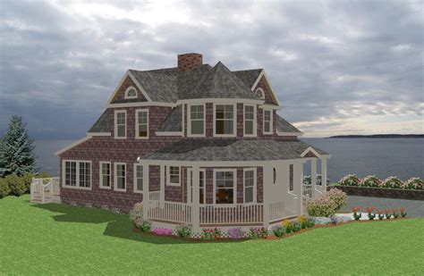 Seaside Cottage Traditional Plan D The House Plan Site