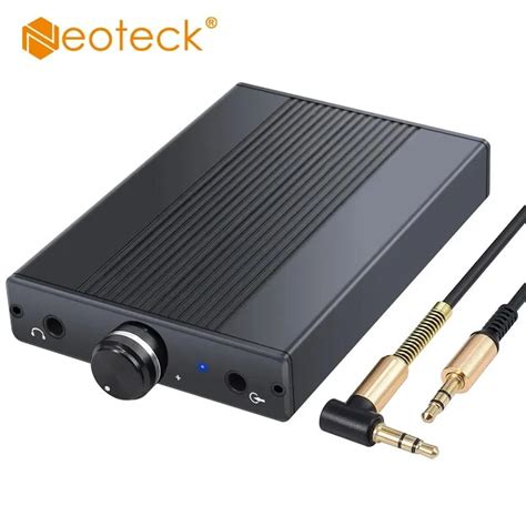 Mezclador Neoteck Amplificador De Auriculares De 1500mAh Amplificador