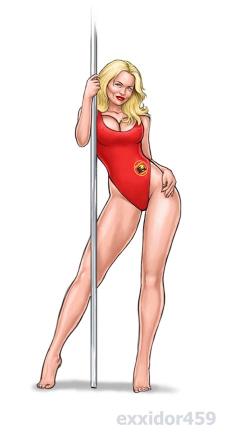 Baywatch Pole Dancer CJ By Exxidor Hentai Foundry