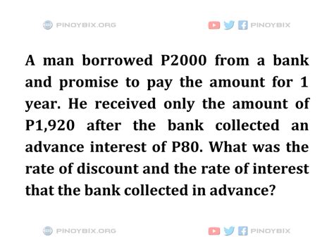 Solution Find The Rate Of Return Annually