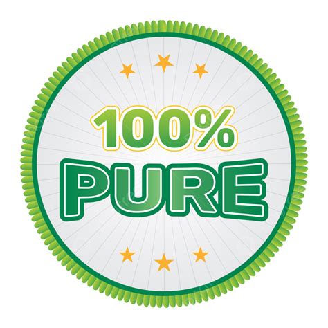 Pure Product Lebel Vector Pure Product Badge Lebel Png And