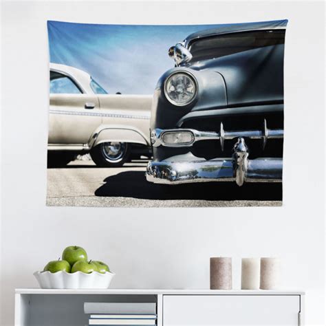 East Urban Home Tapisserie Vintage Car Wayfair De