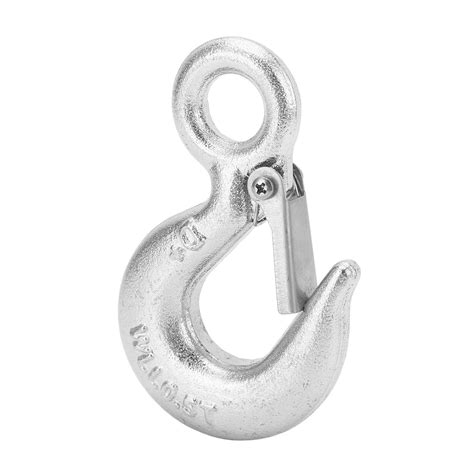 Safety Latch Hook T Clevis Slip Hook Heavy Duty Grab Hook Stainless