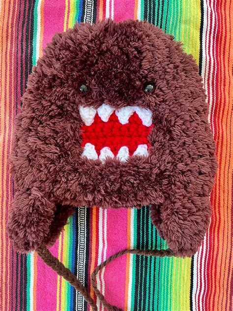 Domo Inspired Crochet Hat - Etsy