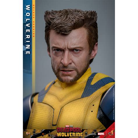 Hot Toys Marvel Deadpool Wolverine Wolverine Mms Deluxe Version Figurine