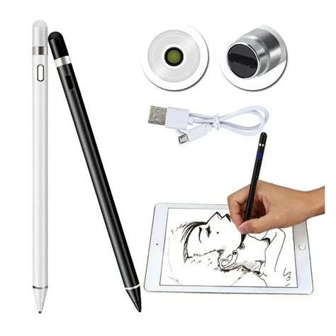 Caneta Stylus Capacitiva Para Xiaomi Pad Rejei O De Palma Inclina O