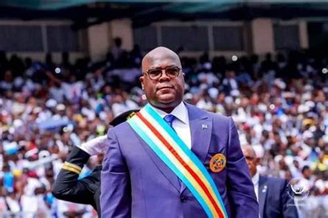 F Lix Tshisekedi Une Investiture Devant Un Grand Nombre De Chefs D