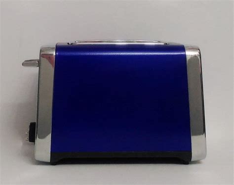 Cobalt Blue Retro Style Toaster Wide Slot Toaster Cobalt Blue Kitchen Appliances Cobalt Blue