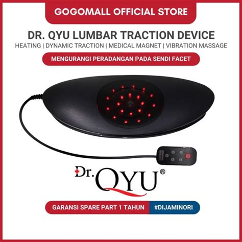 Dr Qyu Lumbar Traction Device Alat Terapi Nyeri Pinggang Low Back