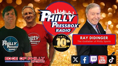 Ray Didinger Helps Philly Pressbox Celebrate 10 Years I Eagles Draft