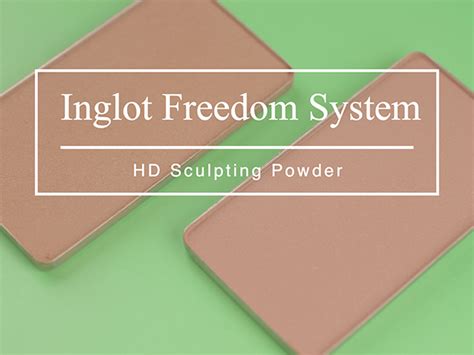 Пудра Inglot HD Sculpting Powder 504 - отзыв визажиста - Olga Blik