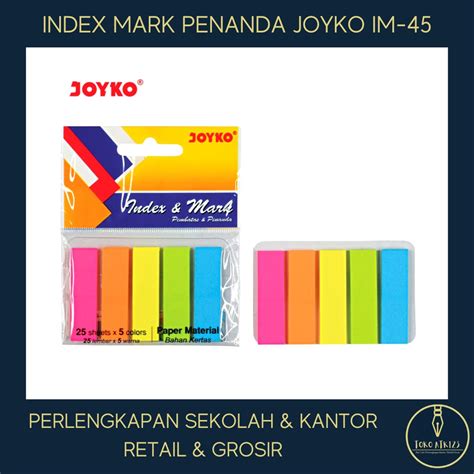 Jual Index Mark Sign Here Penanda Pembatas Joyko Im Kertas