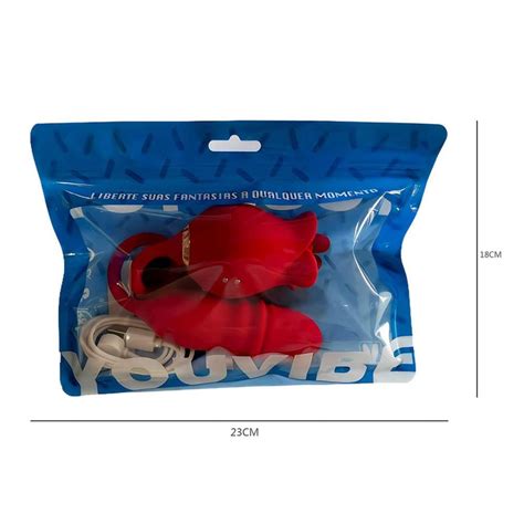 Vibrador Duplo Flexível Rose Modos De Vai E Vem E Estimulação Vibe Toys Litoral Sex Shop