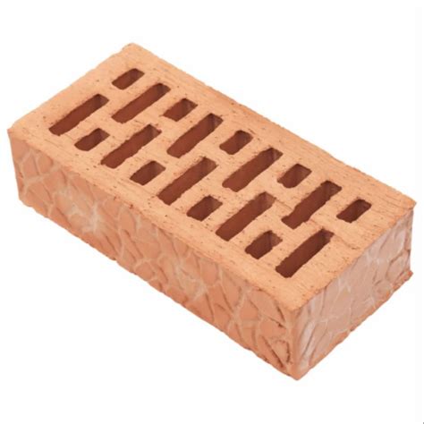 Rectangular Red Perforated Clay Brick In X In X In At Rs In