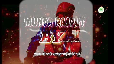 Munda Rajput Raahi Rana Bs Rajput Bass Boosted Latest Punjabi