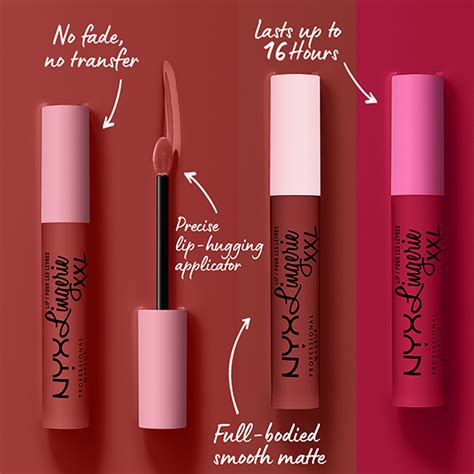 Buy NYX Professional Makeup Lip Lingerie XXL Matte Liquid Lipstick Turn On Ml Online At Best