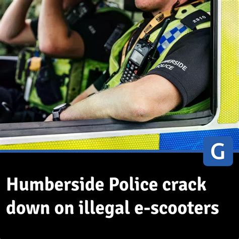 Grimsby - The force has seized over 200 e-scooters in the past 3 years