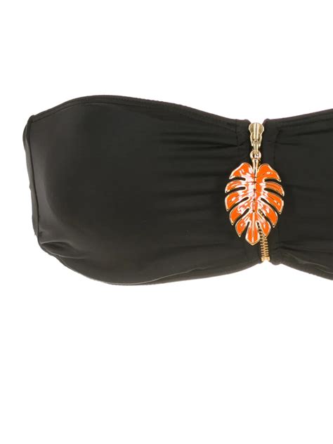 Brigitte Melissa Bandeau Bikini In Black ModeSens