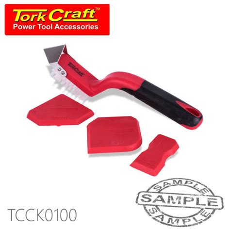 TORK CRAFT - 4Pc Caulking Tool Set - Mega Paints and Hardware Lyttelton