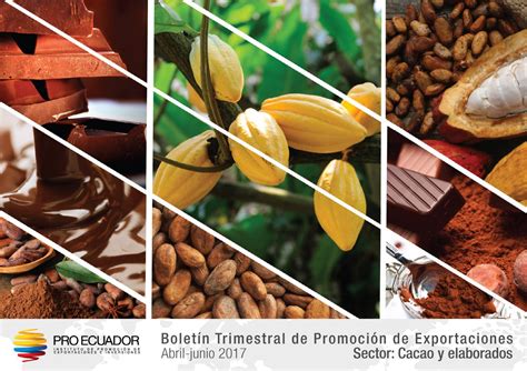 Boletín Trimestral Cacao Y Elaborados Abril Junio 2017 By Pro Ecuador Issuu