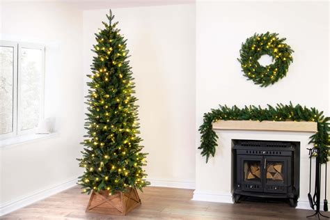 The 12ft Pre Lit Ultra Slim Mixed Pine