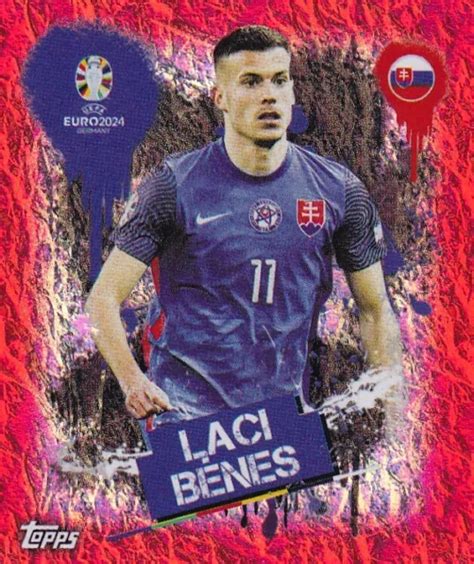 TOPPS UEFA EURO 2024 Sticker Swiss Edition SVN 3 Benjamin Šeško Artist