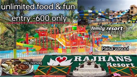 Rajhans Resort Virar Price Rajhanswater Park And Resorts 🌊 🏞️ Virar