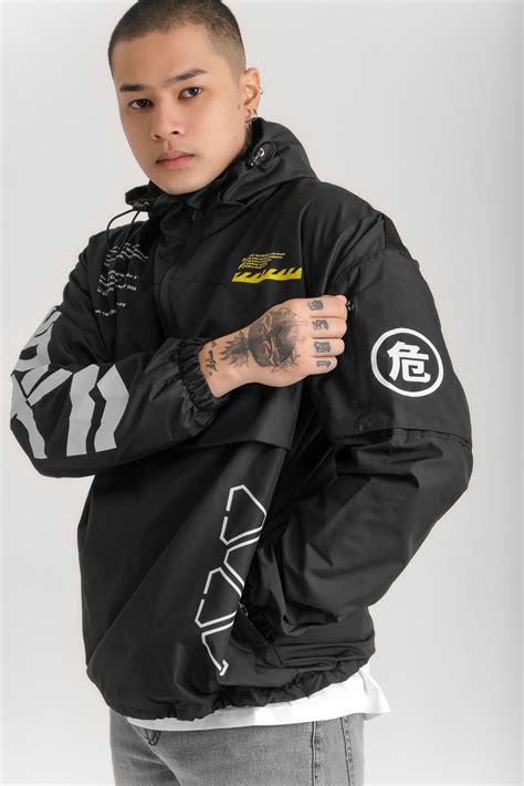 RA CLOTH JAKET CAGOULE CYBER WATERPROOF SALVIO HEXIA JAKET PARASUT PRIA