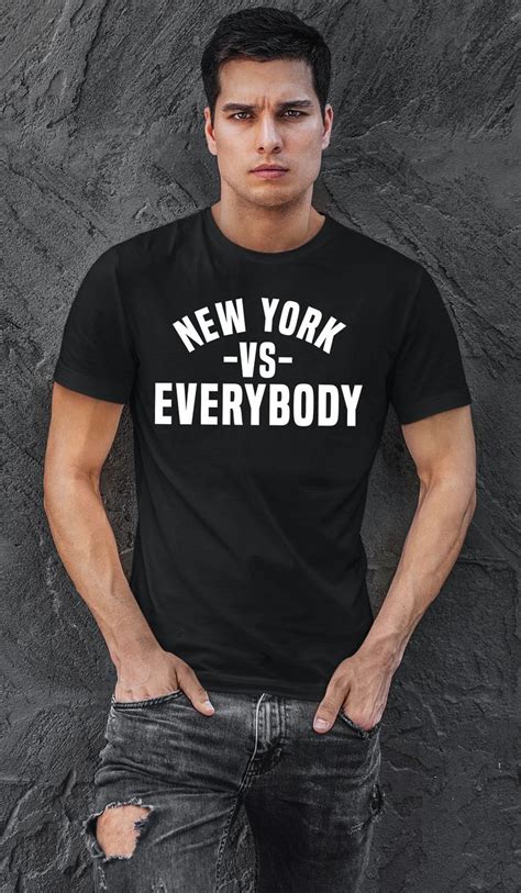 New York Vs Everybody New York Shirt Vs Everybody Unisex Etsy In 2021