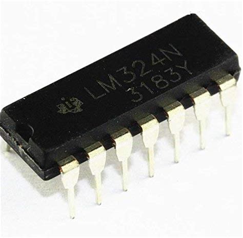 Guru Electronics Pcs Ic Lm N Lm Dip Ti Low Power Quad Op