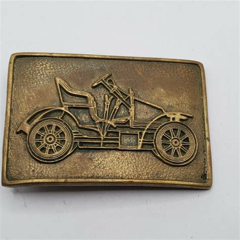 Vintage Antique Buckle T Gem