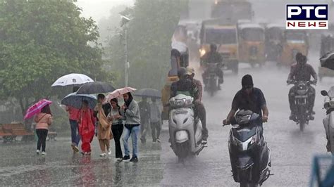 Punjab Weather Punjab Wakes Up To Intense Downpour Rain Alert Issued