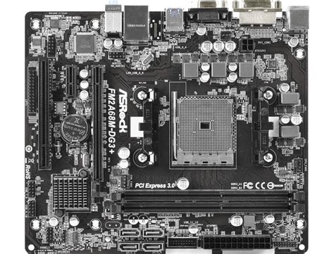 AsRock A68M-DG3+ Socket AMD FM2