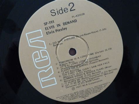 Elvis Presley Elvis In Demand Record Vinyl Lp Aus Ebay