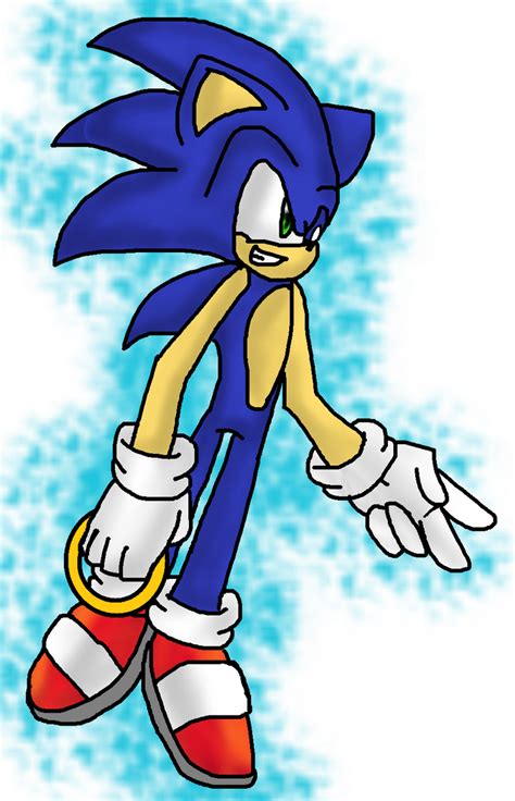 Old art 3: Sonic pose by SugarlessGum on DeviantArt