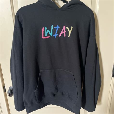 Pewdiepie LWIAY Black Hoodie #pewdiepie #lwiay... - Depop