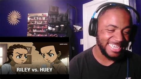 The Nostalgia Riley Vs Huey Compilation The Boondocks Reaction