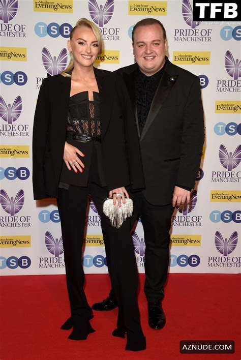 Katie McGlynn Sexy Seen Flaunting Her Hot Tits At The MEN Pride Of Manchester Awards In
