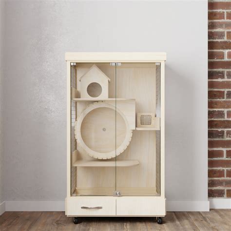 Витрина Клетка для шиншиллы дегу, белки, суриката - Дом Грызунов Р2 ...