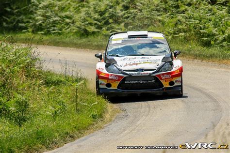 Brunson Eric Mondon C Dric Ford Fiesta Rs Wrc Rallye National De