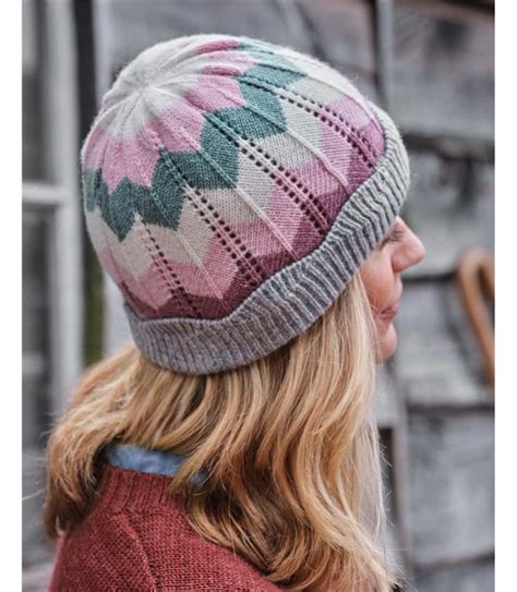 Neutral Stripe Crochet Stripe Hat Woolovers Us