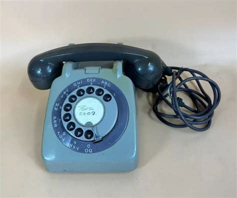 GPO 706L PLA 64 2A Telephone Green Built 1960 S Vintage Untested Retro