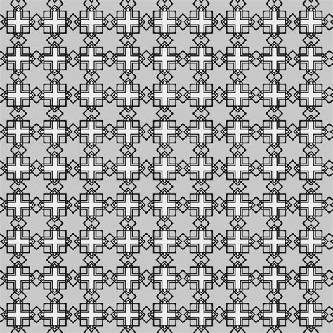 Premium Photo | Black and white pattern on a gray background.