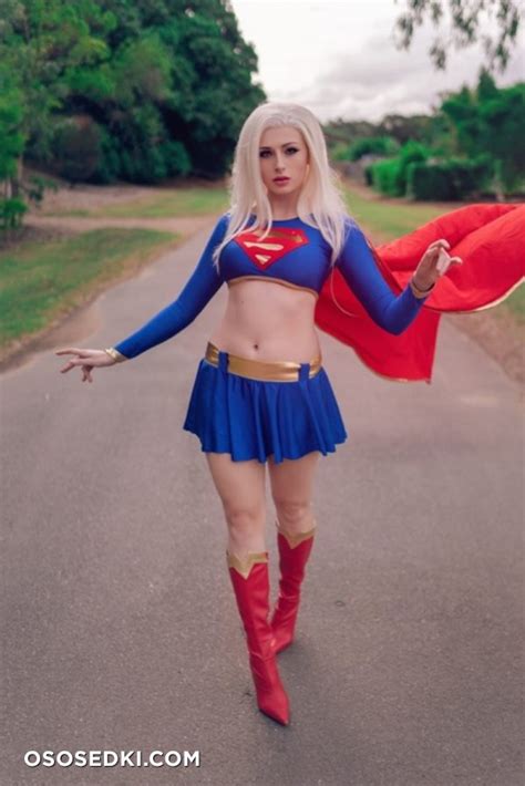 Kayla Erin SuperGirl Erotic Patreon Cosplay Set Naked Cosplay Asian